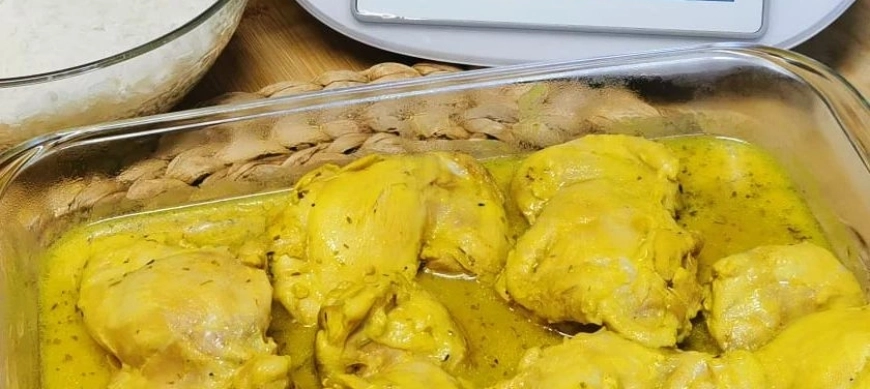 Pollo a las hierbas en Thermomix