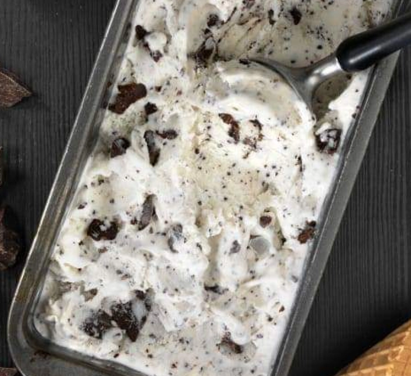 Helado de STRACCIATELLA en Thermomix®
