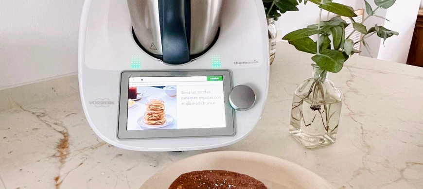 Tortitas de vainilla , avena , cacao y canela