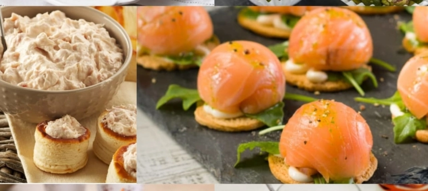 Entrantes navideños con Thermomix