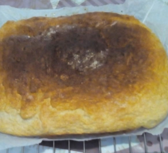 Pan nevado para desayuno