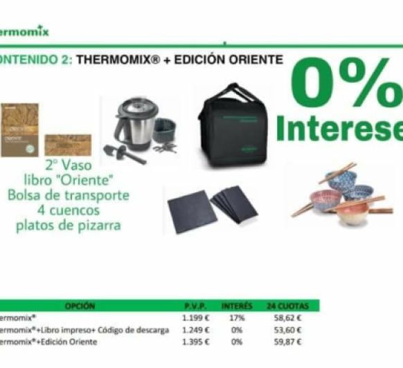 ¡¡ Thermomix® TM5 AL 0% INTERÉS ¡¡