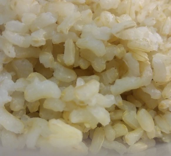 Cocción de arroz integral